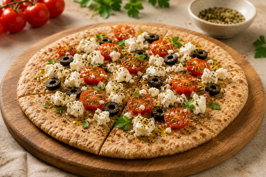 Whole Wheat Mediterranean Flatbread