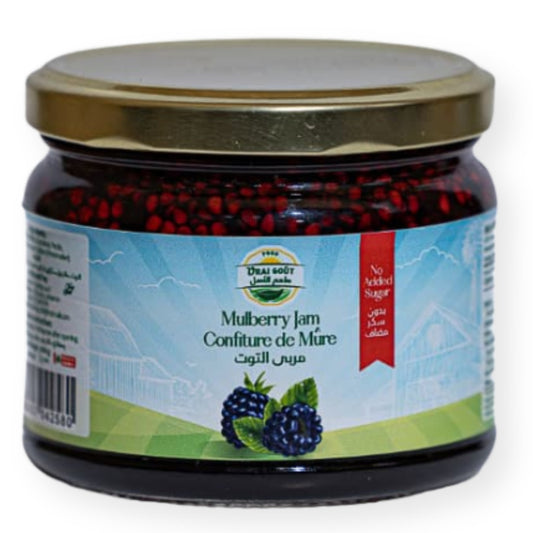 Vrai Goût Mulberry Jam No Added Sugar 400g
